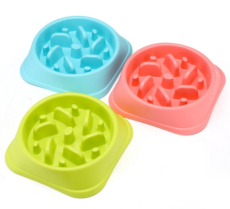 slow feeder dog bowl all colors - Tarulis Pet Supplies