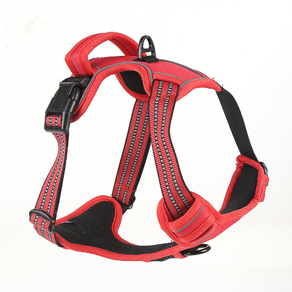 No-Pull Dog Harness - Red