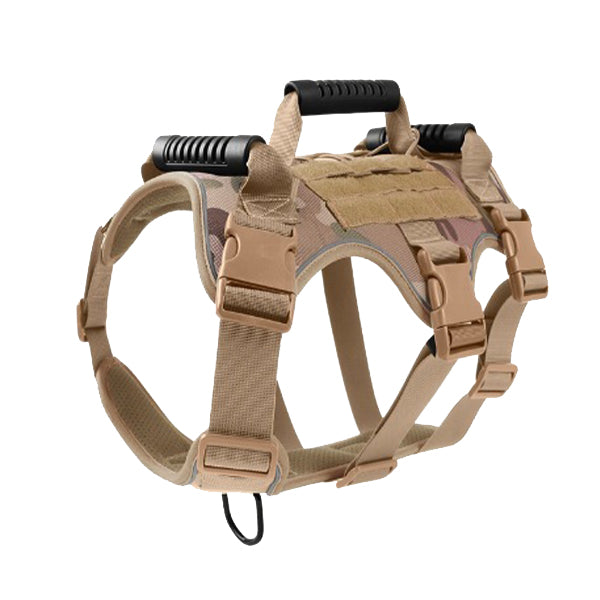 Anti-Breakaway No-Pull Tactical Dog Harness