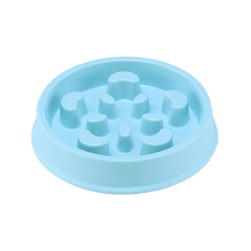 Anti-Choke_Feeding_Bowl_Blue - Tarulis Pets Supplies