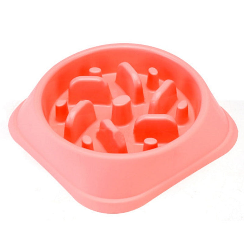 Anti-Choke_Feeding_Bowl_Pink - Tarulis Pet Supplies