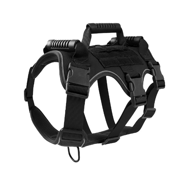 Anti-Breakaway No-Pull Tactical Dog Harness