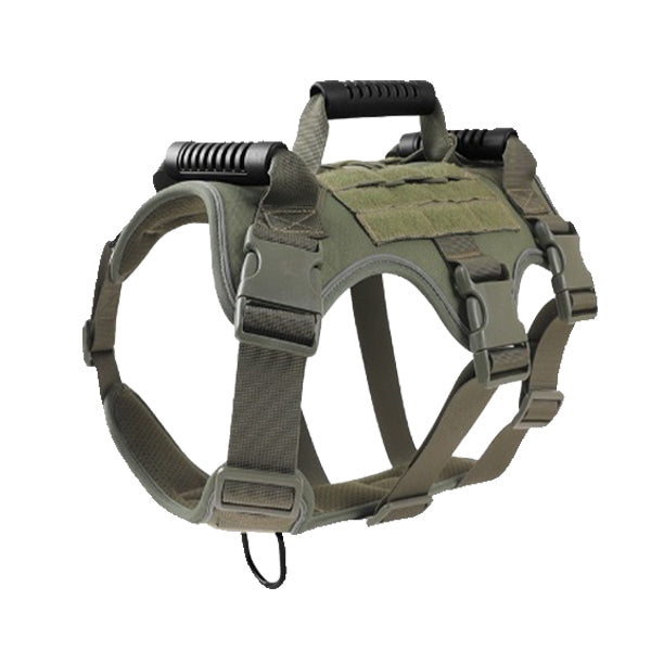 Anti-Breakaway No-Pull Tactical Dog Harness