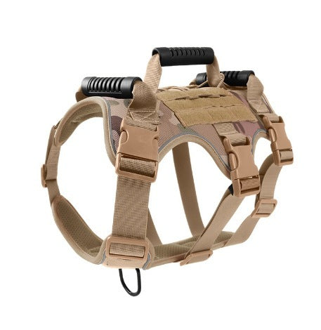 Anti-Breakaway No-Pull Tactical Dog Harness