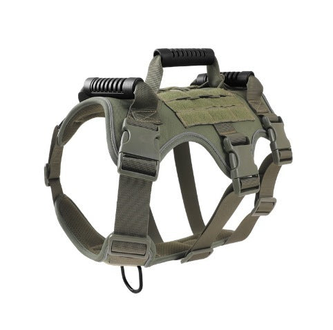 Anti-Breakaway No-Pull Tactical Dog Harness