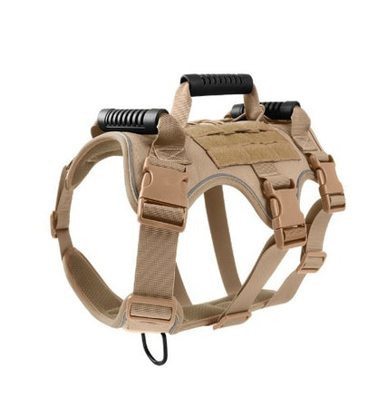 Anti-Breakaway No-Pull Tactical Dog Harness